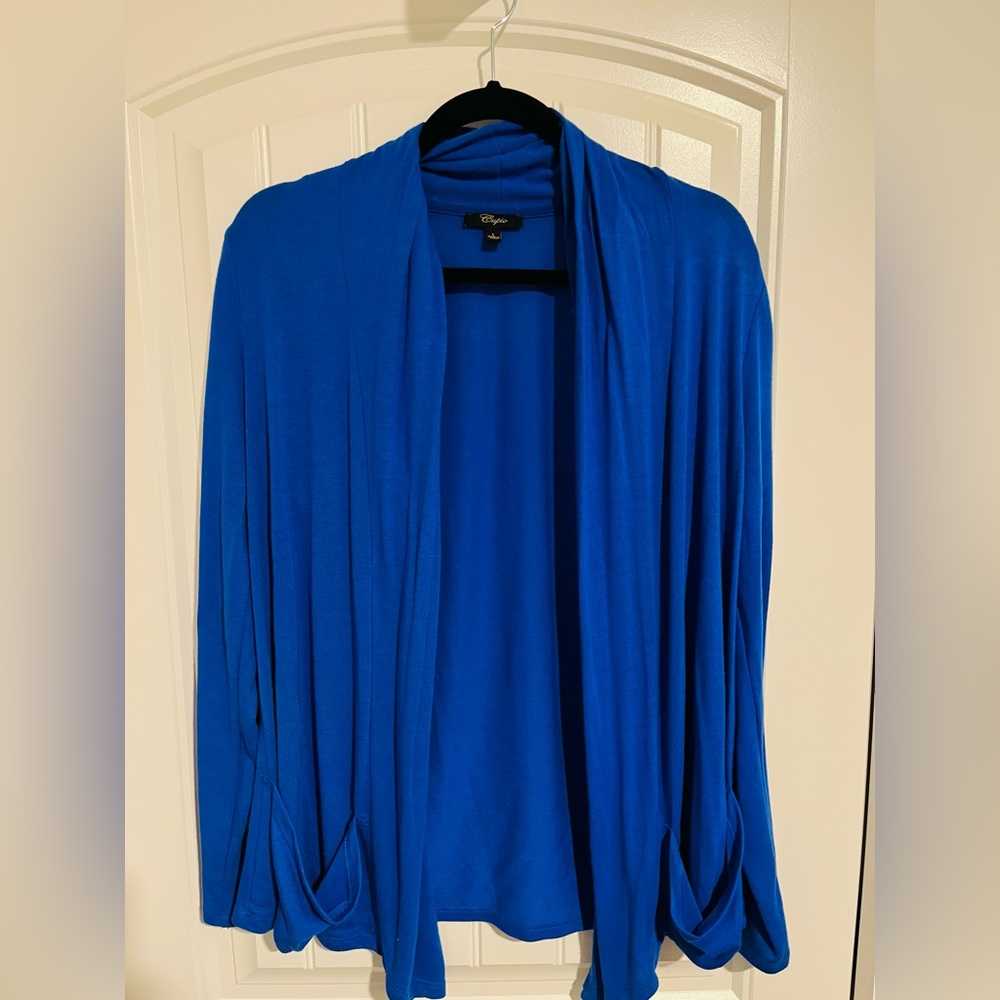 Cupio Large Blue Cardigan